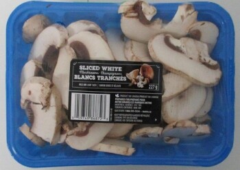 Retiro de alimentos Sliced White Mushrooms prepared for Metro Brands - recalled due to Listeria The CFIA announced the r... foto #1