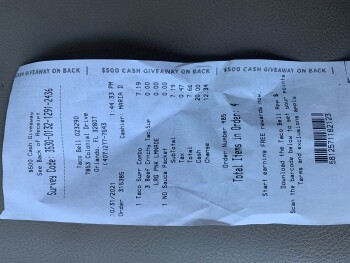 Taco Bell, 7853 E Colonial Dr, Orlando, FL 32807, USA صورة فوتوغرافية #1