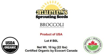 نذكر الطعام Mumm's Sprouting Seeds Broccoli - recalled due to Salmonella The CFIA announced the recall of Mumm's... صورة فوتوغرافية #3