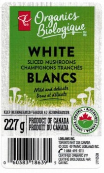 نذكر الطعام Sliced White Mushrooms - recalled due to Listeria The CFIA announced the recall of sliced White Mush... صورة فوتوغرافية #6