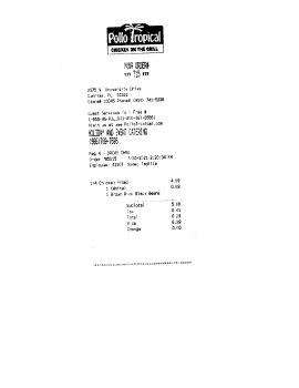 Pollo Tropical, 2675 North University Drive, Sunrise, FL, USA Foto #1