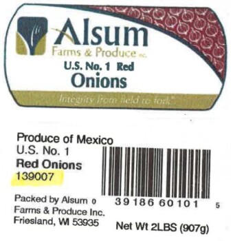 نذكر الطعام Alsum Whole Yellow, White, and Red Onions - recalled due to salmonella Alsum Farms & Produce, Inc. o... صورة فوتوغرافية #4