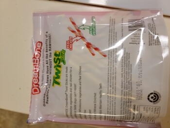 DreamBone Twist Sticks are making my dogs vomiT - from Chewy.com. photo #1