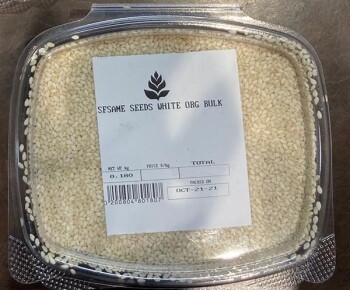 Food Recall Sesame seeds white org bulk & Going Nuts Salad Crunchy - recalled due to Salmonella The CFIA announc... photo #2