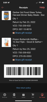 消费者评论 - 食品安全 Target, U.S. 90, Pace, FL, USA November 21, 2021,  Frozen meals purchased from there  So far, just o... 照片 #3