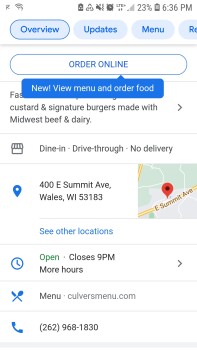Culver's, East Summit Avenue, Wales, WI, USA Foto #1