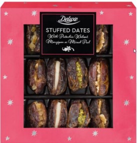 Food Recall Lidl Deluxe Stuffed Dates - recalled due to possible Salmonella Lidl is recalling Deluxe Stuffed Dat... photo #1