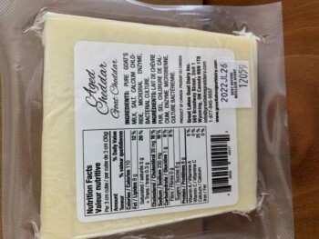 食品召回 Great Lakes Goat Dairy Goat Cheese products - recalled due to listeria The CFIA announced the recall... 照片 #2