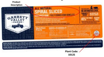 食品召回 Alexander & Hornung fully cooked ham & pepperoni products- recalled due to listeria *Update* Decembe... 照片 #4