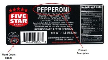 食品召回 Alexander & Hornung fully cooked ham & pepperoni products- recalled due to listeria *Update* Decembe... 照片 #9
