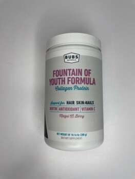 نذكر الطعام Bubs Naturals Fountain of Youth Formula - recalled due to Undeclared milk BUBS Naturals is voluntari... صورة فوتوغرافية #1