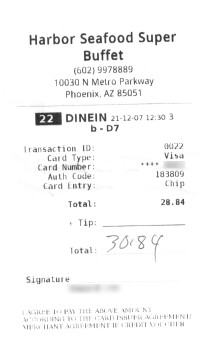 Harbor Seafood Super Buffet, North Metro Parkway East, Phoenix, AZ, USA photo #1