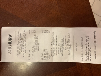 Subway, 13580 Jefferson Davis Highway, Woodbridge, VA, USA photo #1