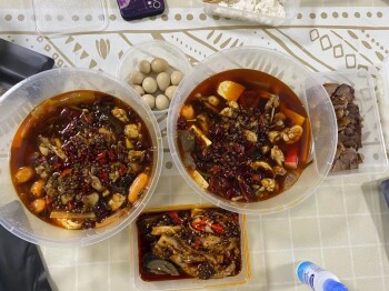 Consumer Review - Food Safety 锅匠, Guo Jiang, 38 Mosque Street, 新加坡 【店名】：锅匠
12月上旬几个朋友点了这家的牛蛙锅外卖，吃完... photo #2