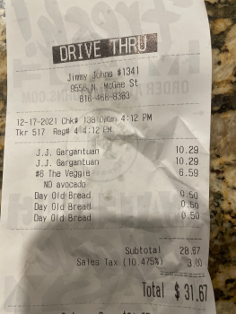 Jimmy John's, North McGee Street, Kansas City, MO, USA photo #1