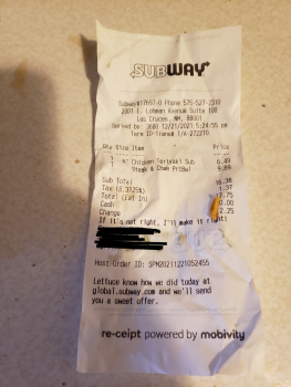 Subway, East Lohman Avenue, Las Cruces, NM, USA photo #1