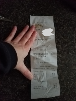 Consumer Review - Food Safety Domino's Pizza, Browning Lane, Brooklawn, NJ, USA Within an hour after eating the pizza i became ver... photo #2