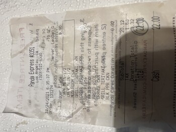 Avaliação do consumidor - Segurança alimentar Panda Express, 1050 Vine Street, Los Angeles, CA, USA 12/24 Christmas Eve ,  Not sure if was the ric... foto #3
