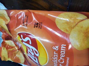 Lays cheddar sourcream chips, Kent's Market, North Main Street, Brigham City, UT, USA photo #1