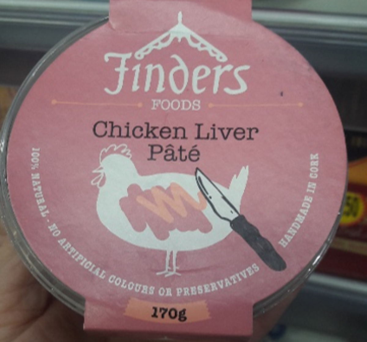 Finders Foods Chicken Liver Pate recalled due to incorrect useby