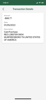 Red Lobster, ACROSS FROM STONE'S RIVER MALL, Old Fort Parkway, Murfreesboro, TN, USA photo #1