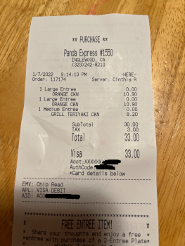 Panda Express, South Crenshaw Boulevard, Inglewood, CA, USA photo #1