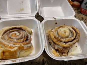 Consumer Review - Food Safety Cinnabon, West Chandler Boulevard, Chandler, AZ, USA I woke up feeling it right now. We ate the Cinn... photo #3