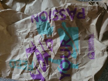 Consumer Review - Food Safety Taco Bell, North Main Street, Anderson, SC, USA I got a free taco from the app and order 2 burritos... photo #1