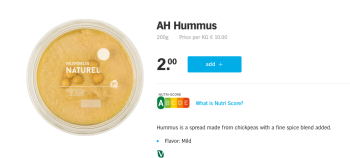 Hummus, Albert Heijn XL, Diemerplein, Diemen, Netherlands 照片 #1