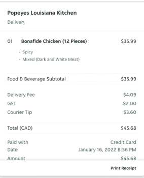 Popeyes Louisiana Kitchen, 17 Street Northwest, Edmonton, AB, Canada photo #1