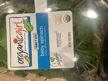Spinach organic girl, Danville, CA, USA photo #1