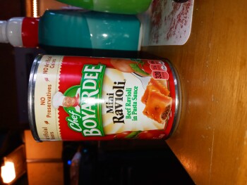 Consumer Review - Food Safety Walmart Supercenter, Dutch Meadows Lane, Glenville, NY, USA February 2 2022,  Chef boyardee ravioli... photo #2