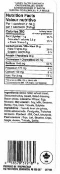 Food Recall Quality fast foods and Hygaard Fine Foods sandwiches - recalled due to Listeria HQ Fine Foods is rec... Foto #2