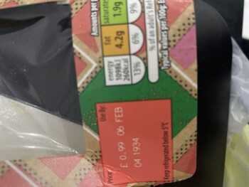 Consumer Review - Food Safety ALDI, Kidderminster Road, Droitwich, UK Ate a pre made ham sandwich brought from there on the 03/02/... photo #2