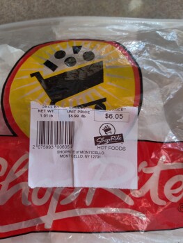 Consumer Review - Food Safety ShopRite of Monticello, 46 Thompson Square, Monticello, NY 12701, USA 2/4/2022,  Carrando Hard salam... photo #1