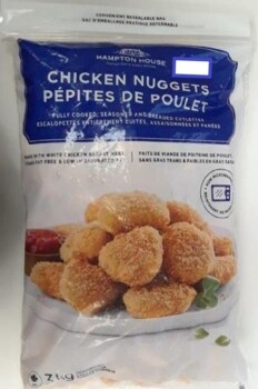 Reclame de Alimentos Hampton House Chicken Nuggets - recalled due to Salmonella JD Sweid Foods Ltd. is recalling Hampton... foto #1