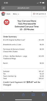 Pizza Hut, 7221 N Pine Island Rd, Tamarac, FL 33321, USA photo #1