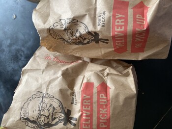Consumer Review - Food Safety KFC, West 500 South, Vernal, Utah, USA Last night,  My children ages 11,9 and 1 and 1 adult. 4 are s... photo #2