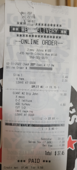 Jimmy John's, Clovis Avenue, Clovis, CA, USA foto #1