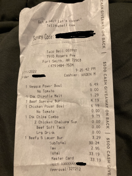 Taco Bell, Rogers Avenue, Fort Smith, AR, USA 照片 #1