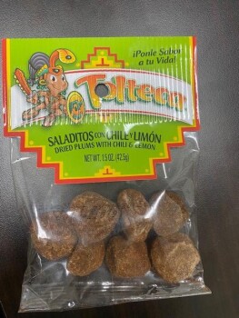 Food Recall Tolteca Saladitos and Saladitos con Chile y Limon - recalled due to lead contamination Candies Tolte... Foto #2