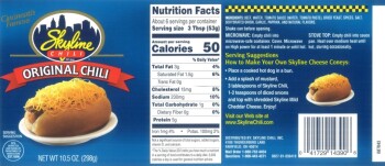Food Recall Skyline CHILI ORIGINAL CHILI - recalled due to misbranding & undeclared allergens The FSIS announced... Foto #2