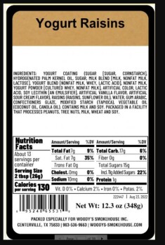 Reclame de Alimentos Lehi Valley Trading Company Yogurt Raisins - recalled due to undeclared peanuts In cooperation with... foto #4