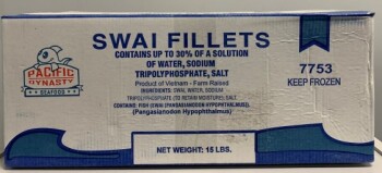 Food Recall PACIFIC DYNASTY SWAI FILLETS - recalled due to import without benefit of reinspection The FSIS annou... photo #1