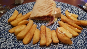 Consumer Review - Food Safety The Dragon Inn, Hurst Street, Birmingham, UK Ordered a chicken bacon bbq panani with chips, now I ha... photo #2