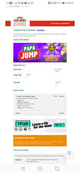 Pizza, Papa John's Pizza, West Denton Way, Newcastle upon Tyne, UK photo #1