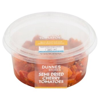 Food Recall Dunnes' Specific Batches of Semi Dried Cherry Tomatoes - recalled due to pesticide The FSAI announce... photo #2