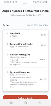 Augies # 1 Italian Restaurant and Pizzeria, Germantown Road, Danbury, CT, USA foto #1