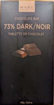 نذكر الطعام Made Chocolates & QC brands 73% Dark Chocolates - recalled due to undeclared milk Fielding Group Ltd... صورة فوتوغرافية #1