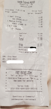 Panda Express, Parkside Drive, Knoxville, TN, USA photo #1